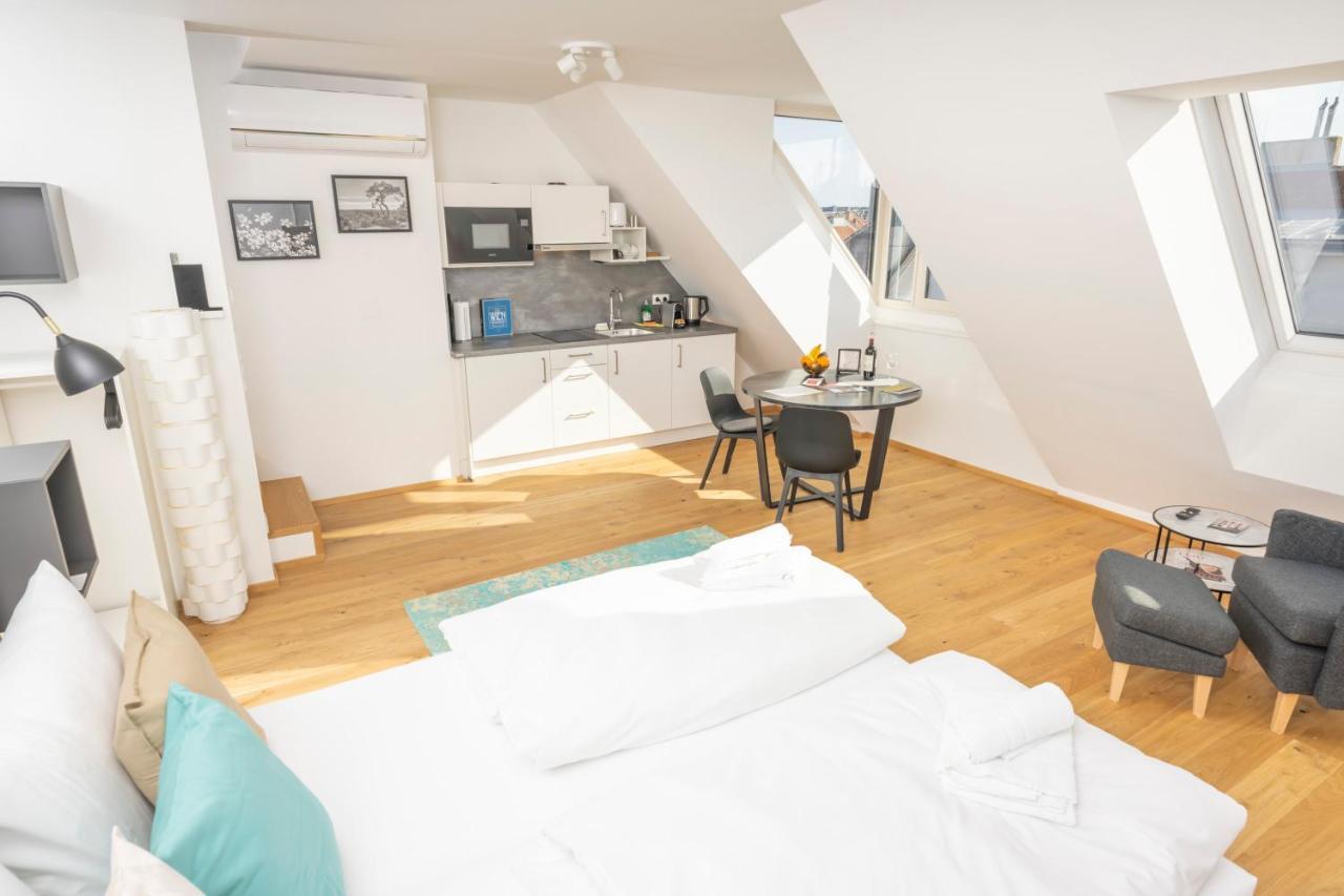 Rooftop Apartments Mit Grosser Terrasse Vienna Luaran gambar