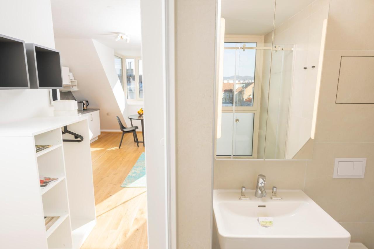 Rooftop Apartments Mit Grosser Terrasse Vienna Luaran gambar