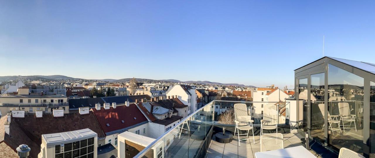 Rooftop Apartments Mit Grosser Terrasse Vienna Luaran gambar