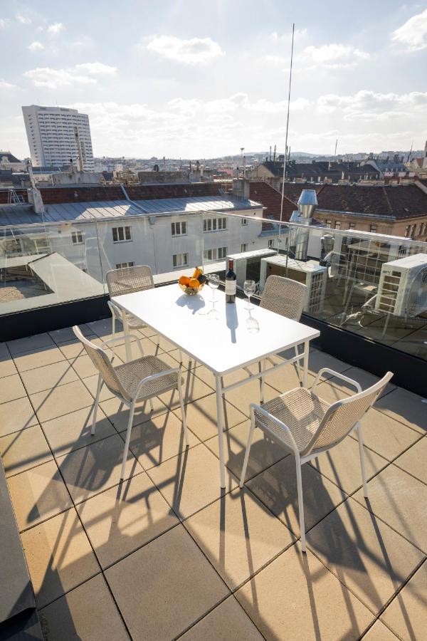 Rooftop Apartments Mit Grosser Terrasse Vienna Luaran gambar