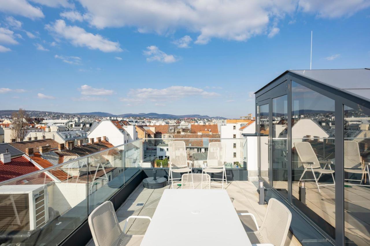 Rooftop Apartments Mit Grosser Terrasse Vienna Luaran gambar